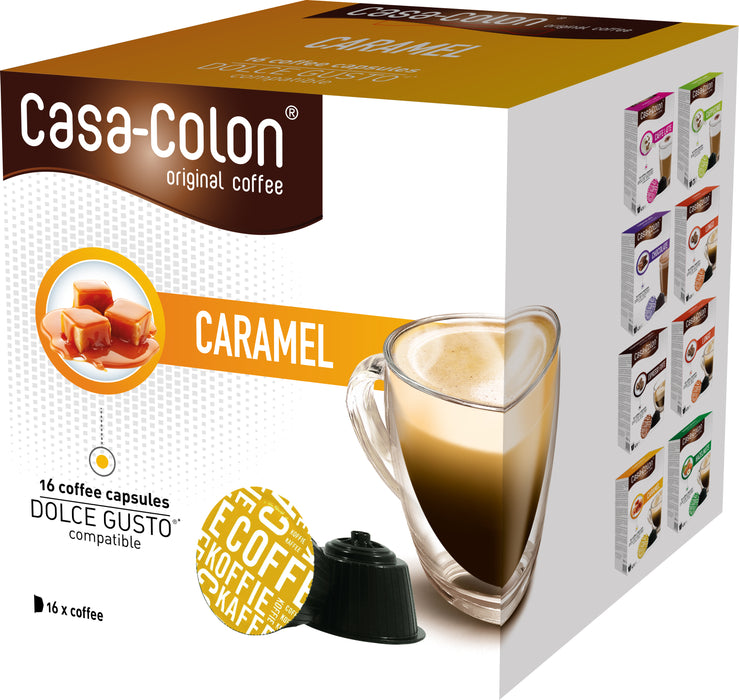 Capsule Café caramel compatible Dolce Gusto
